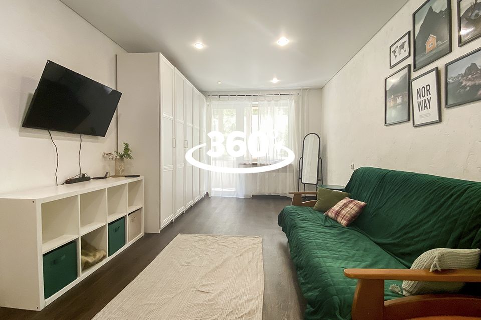 Сдаётся 1-комнатная квартира, 36 м²