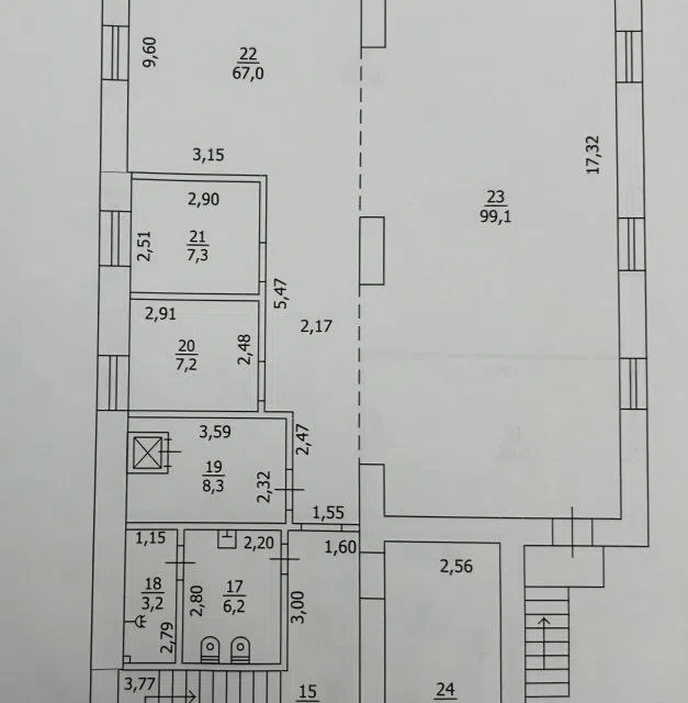 Сдаётся помещение своб. назначения, 800 м²