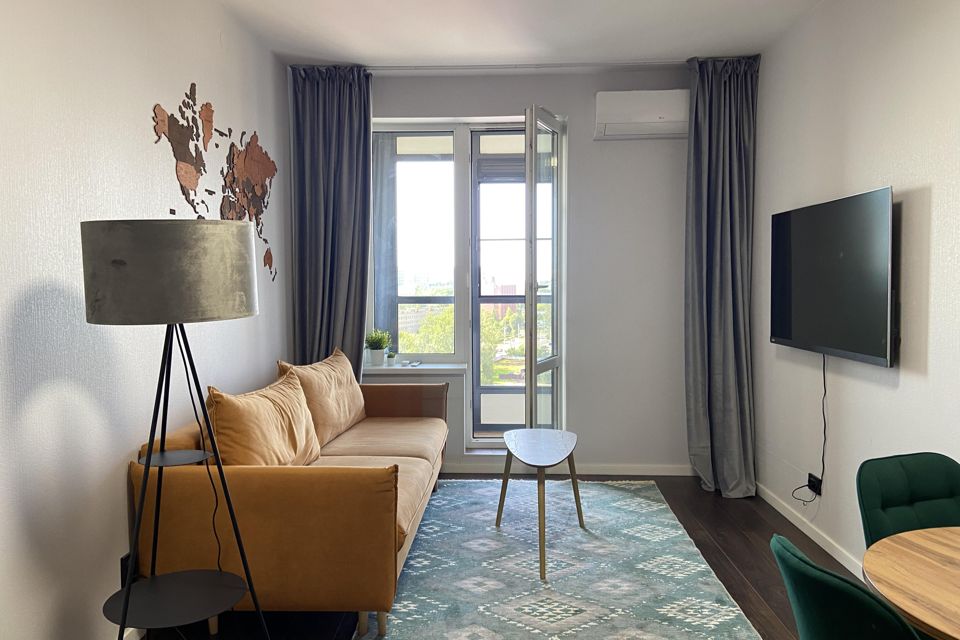 Сдаётся 1-комнатная квартира, 41.9 м²
