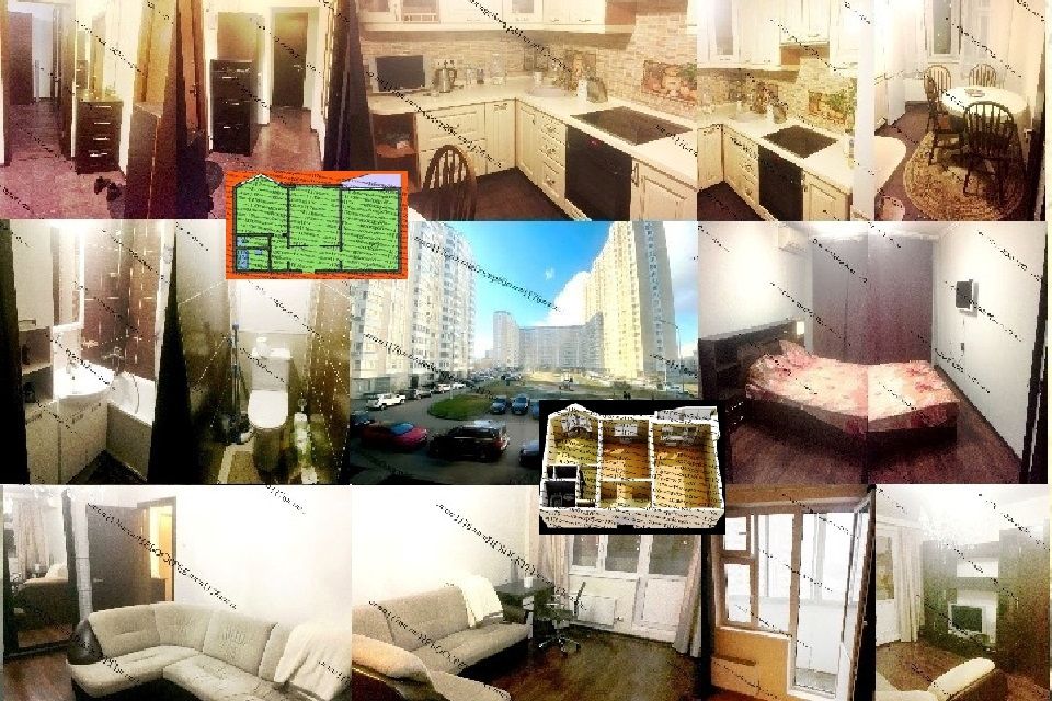 Сдаётся 2-комнатная квартира, 55 м²