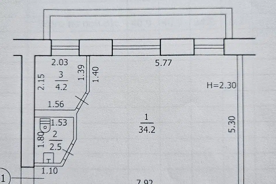 Сдаётся офис, 40.9 м²