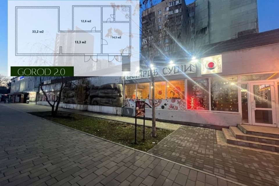 Сдаётся помещение своб. назначения, 72 м²