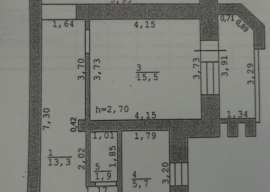 Сдаётся 1-комнатная квартира, 62.1 м²