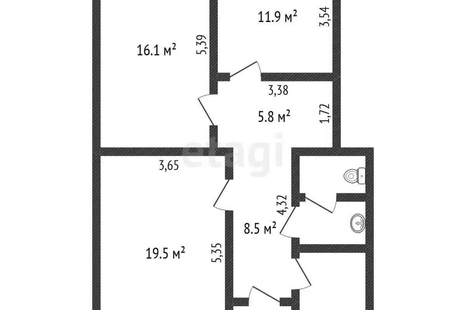 Сдаётся офис, 16.1 м²