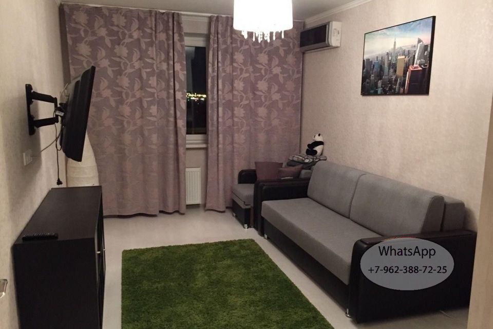 Сдаётся 1-комнатная квартира, 37 м²