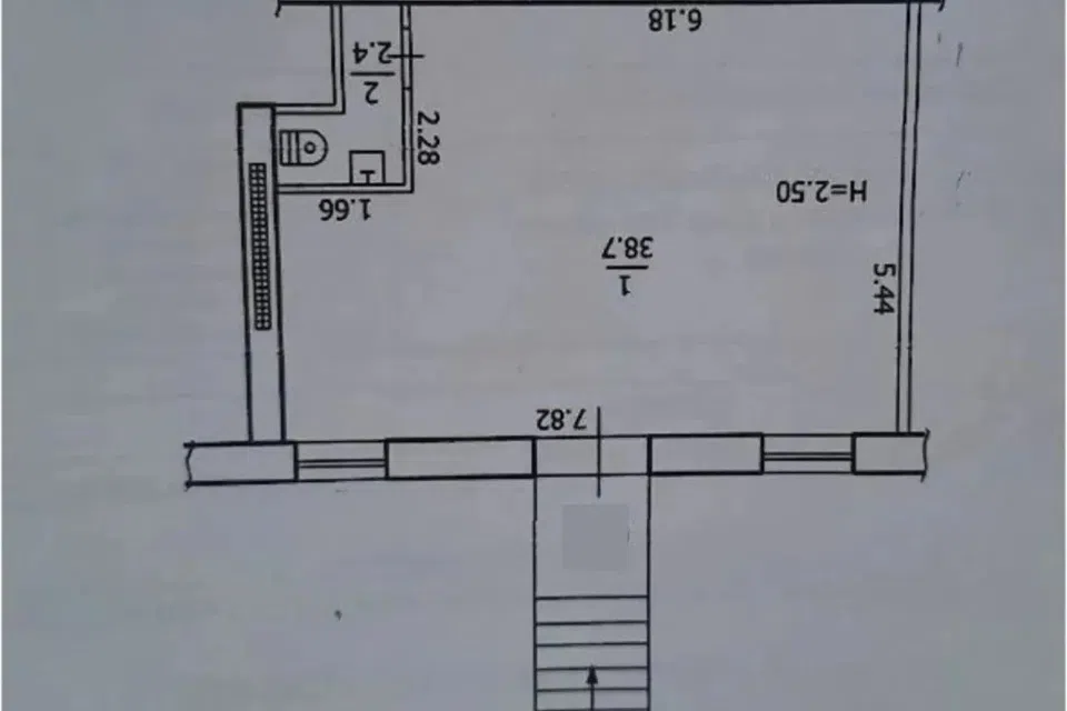 Сдаётся помещение своб. назначения, 41 м²