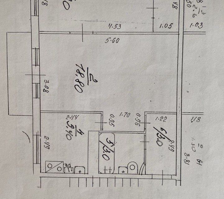 Сдаётся 2-комнатная квартира, 44 м²