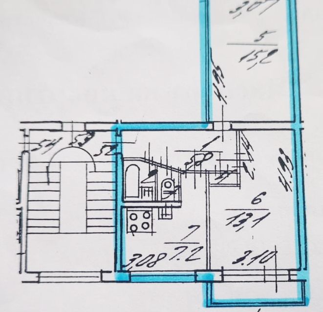 Сдаётся 2-комнатная квартира, 45 м²