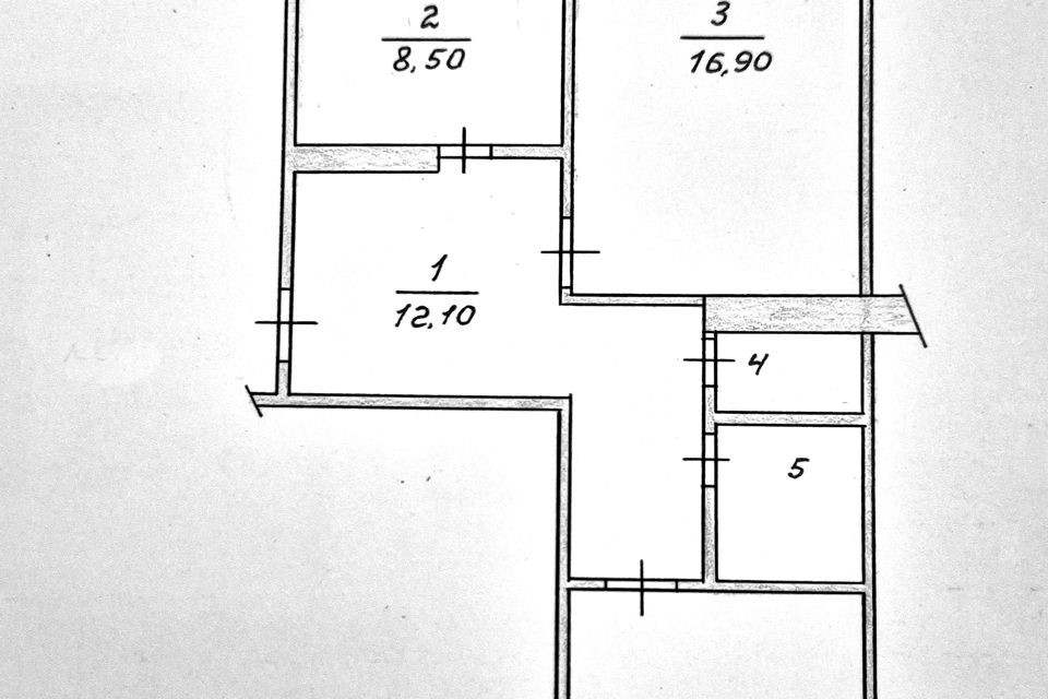 Сдаётся 2-комнатная квартира, 54.4 м²