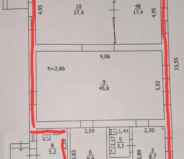 Сдаётся офис, 114.4 м²
