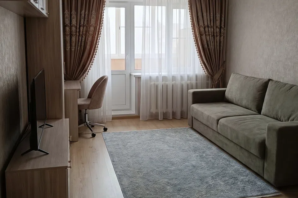 Сдаётся 3-комнатная квартира, 58 м²