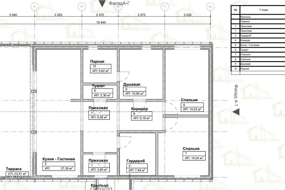 Проект дома Барн-3 из материала Каркасный дом площадью
       110 м²,
       2 спальни,
       1 этаж