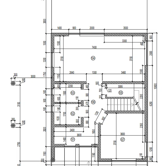 Проект дома Проект 111 из материала Кирпич площадью
125,08 м²,
4 спальни,
2 этажа