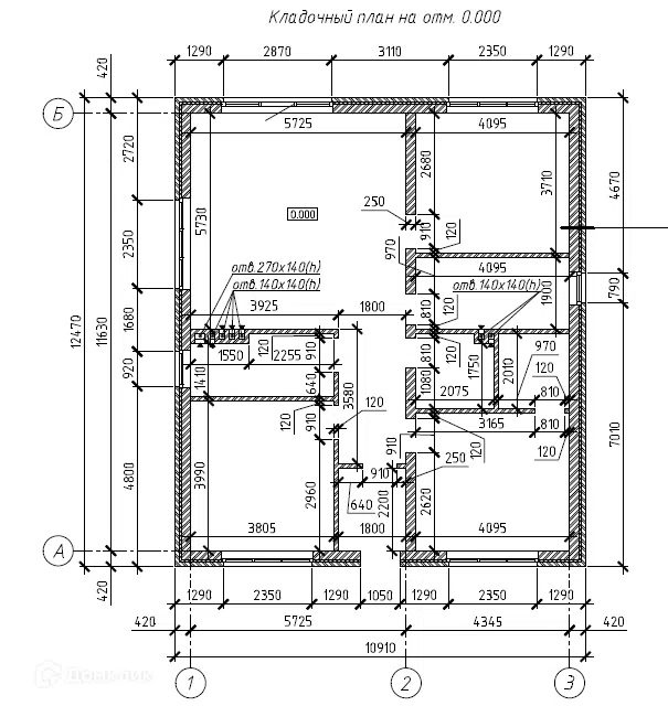 Проект дома проект 110м2 из материала Кирпич площадью
110 м²,
3 спальни,
1 этаж