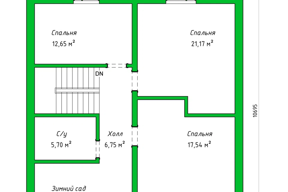 Проект дома 15-20 из материала Газобетонные блоки площадью 
       181 м²,
       4 спальни,
       2 этажа