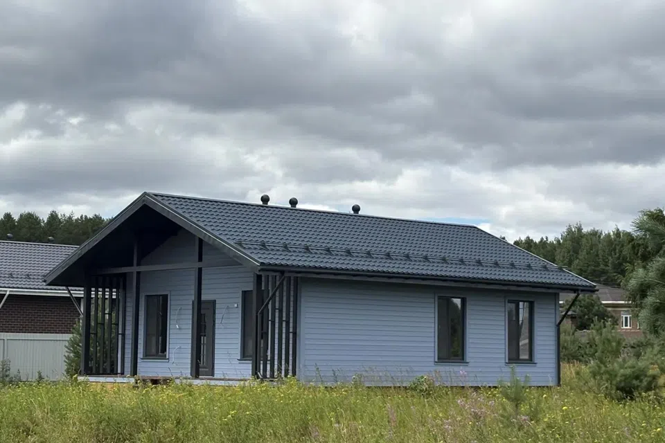 Проект дома КД-71 из материала Каркасный дом площадью
       81,1 м²,
       3 спальни,
       1 этаж