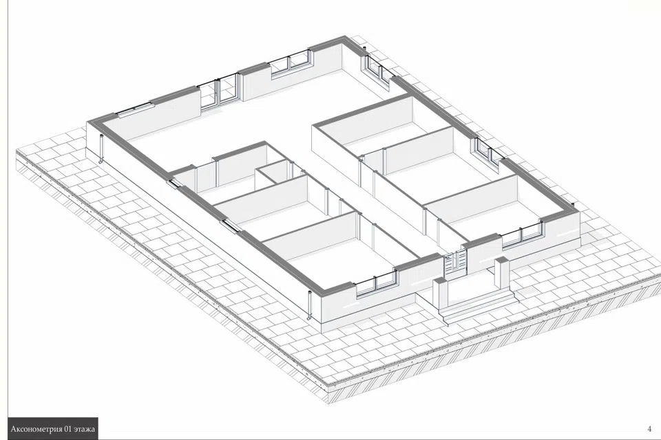 Проект дома Дом 2 из материала Кирпич площадью
       138 м²,
       3 спальни,
       1 этаж