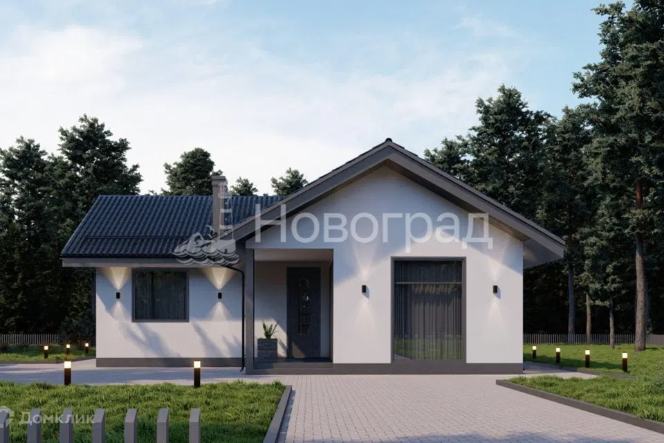 Проект дома Мария из материала Газобетонные блоки площадью
150 м²,
4 спальни,
1 этаж