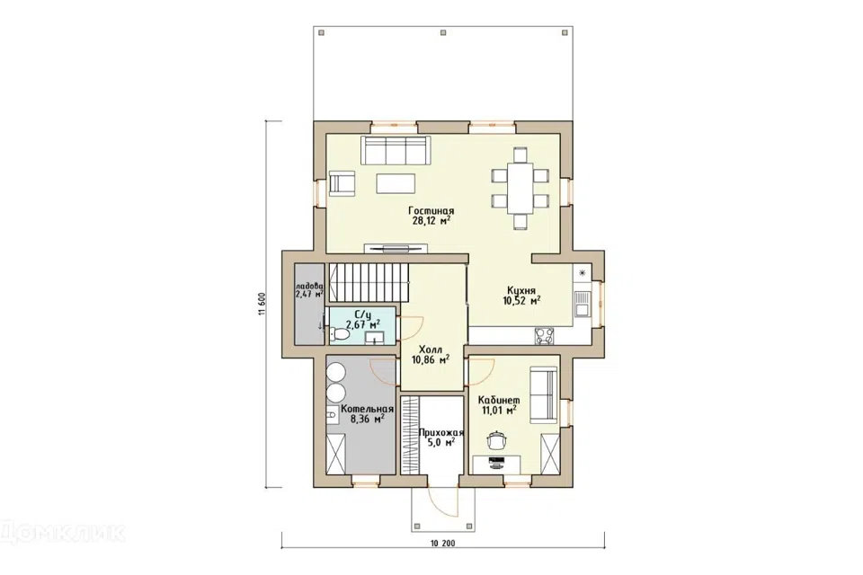 Проект дома ВИЛЛА ПРОВАНС из материала Газобетонные блоки площадью
       140 м²,
       4 спальни,
       2 этажа