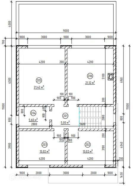 Проект дома Проект 115 из материала Кирпич площадью
165,38 м²,
4 спальни,
2 этажа