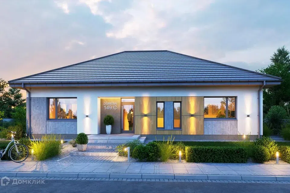 Проект дома Вау из материала Кирпич площадью
       162 м²,
       4 спальни,
       1 этаж