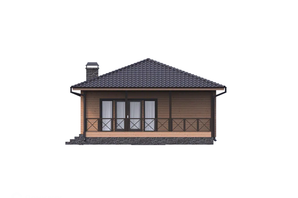 Проект дома Брянск из материала Клееный брус площадью
       120 м²,
       3 спальни,
       1 этаж