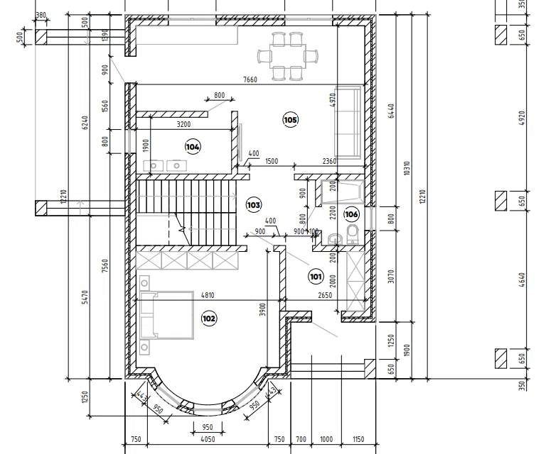 Проект дома Проект 119 из материала Кирпич площадью
158,85 м²,
4 спальни,
2 этажа