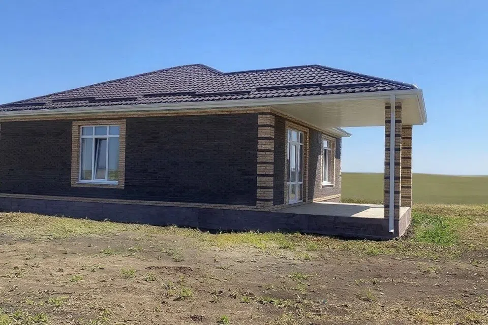 Проект дома Молодоженам из материала Кирпич площадью
       134 м²,
       3 спальни,
       1 этаж