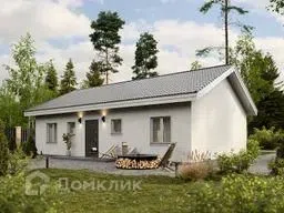 Проект дома Loft-74 из материала Газобетонные блоки площадью
       73,8 м²,
       3 спальни,
       1 этаж