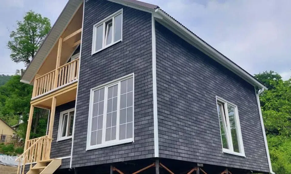 Проект дома Радужный 8х8 из материала Каркасный дом площадью
       108 м²,
       4 спальни,
       2 этажа