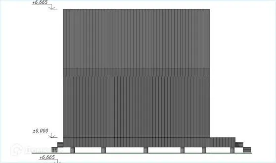 Проект дома RAUM 65 из материала Каркасно-щитовая технология площадью
68 м²,
2 спальни,
2 этажа