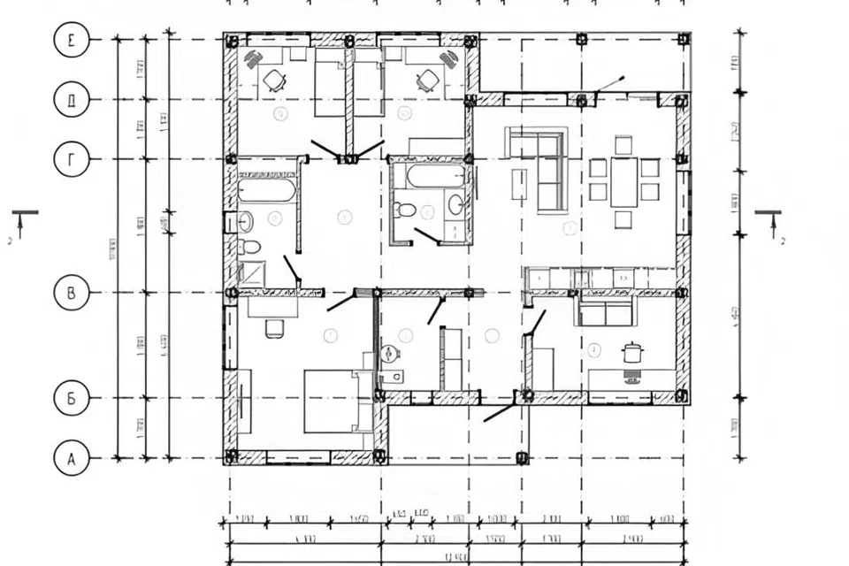 Проект дома Атмосфера из материала Газобетонные блоки площадью
       112 м²,
       3 спальни,
       1 этаж