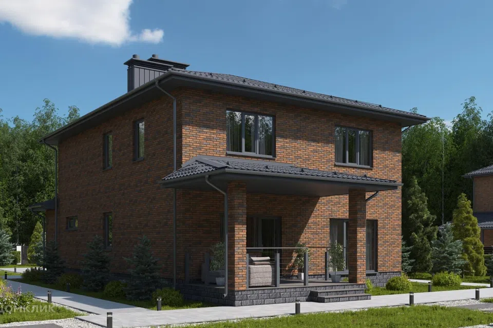 Проект дома КВ-2-230Г из материала Газобетонные блоки площадью
       230 м²,
       4 спальни,
       2 этажа