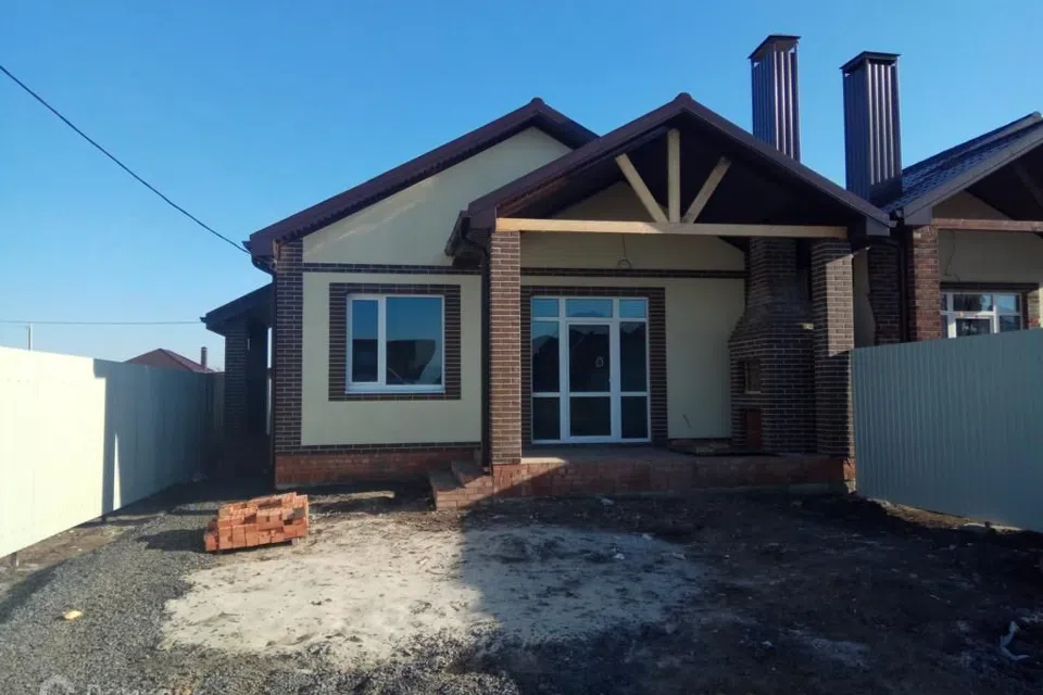 Проект дома Дом В3к - 90м из материала Кирпич площадью
90 м²,
3 спальни,
1 этаж