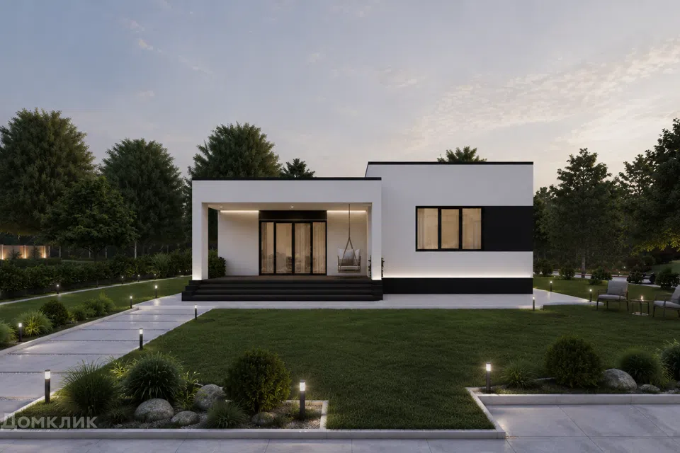 Проект дома А13 из материала Кирпич площадью
125,61 м²,
2 спальни,
1 этаж