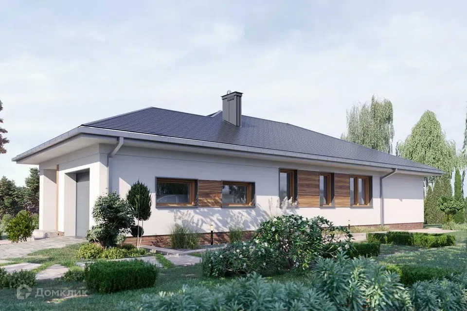 Проект дома Кабан из материала Кирпич площадью
       160 м²,
       3 спальни,
       1 этаж