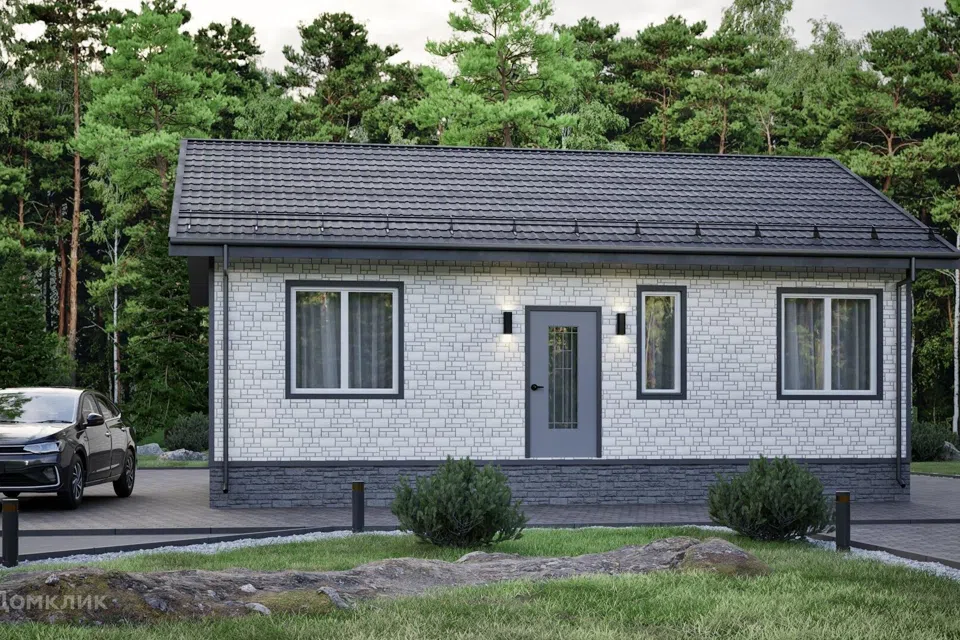 Проект дома P-H 1/9 из материала Каркасный дом площадью
71,84 м²,
2 спальни,
1 этаж