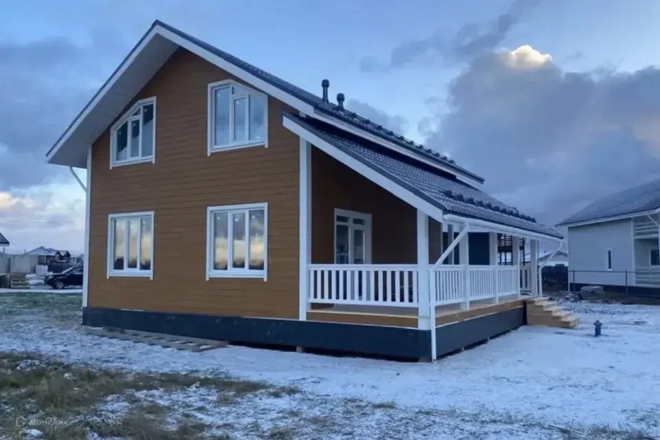 Проект дома А-07 из материала Каркасный дом площадью
       121 м²,
       3 спальни,
       1 этаж