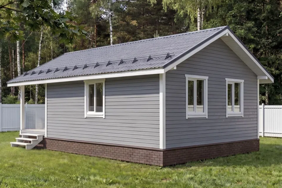 Проект дома Проект К-2 из материала SIP-панели площадью 
       45 м²,
       1 спальня,
       1 этаж