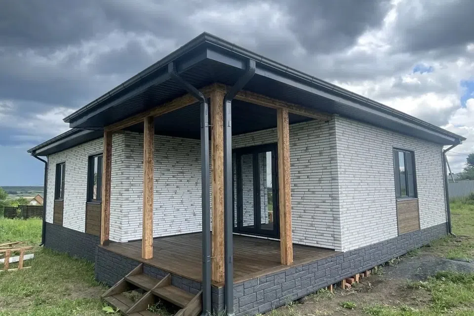 Проект дома Сахара из материала SIP-панели площадью 
       105,48 м²,
       3 спальни,
       1 этаж