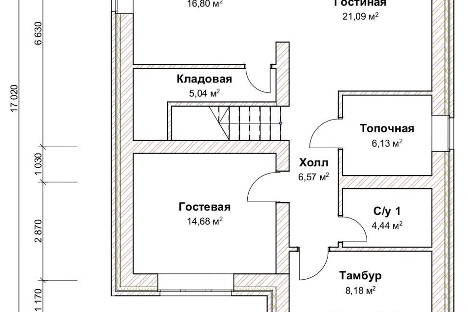 Проект дома ДГ 084 из материала Керамические блоки площадью
       185,59 м²,
       4 спальни,
       2 этажа