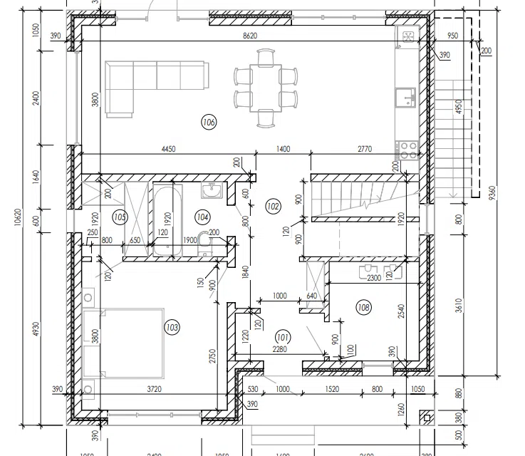 Проект дома Проект 168 из материала Кирпич площадью
146,88 м²,
4 спальни,
2 этажа