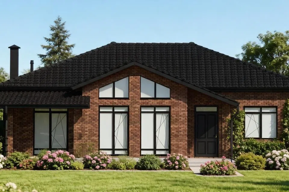 Проект дома Аксай Родина из материала Кирпич площадью
       130 м²,
       3 спальни,
       1 этаж