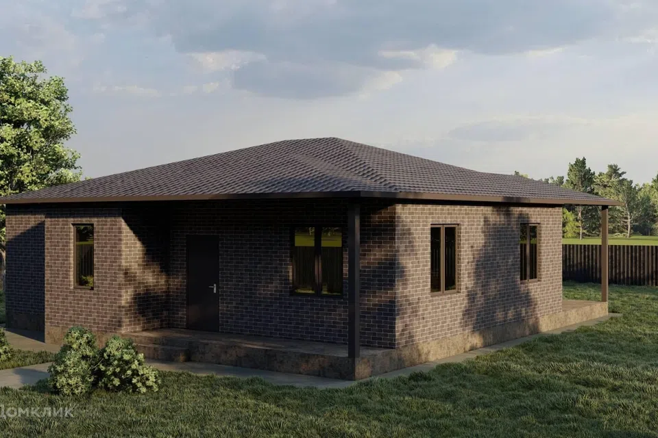 Проект дома Проект-3 из материала Кирпич площадью
       127,8 м²,
       3 спальни,
       1 этаж