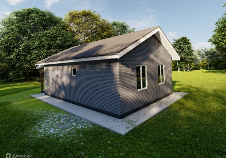 Проект дома Одноэтажныйй дом ЭП-29 из материала Каркасный дом площадью
       70 м²,
       2 спальни,
       1 этаж