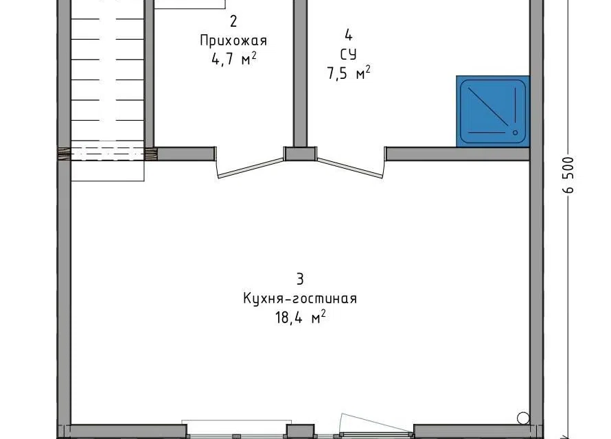 Проект дома Дом № 4 из материала SIP-панели площадью
       88 м²,
       2 спальни,
       2 этажа