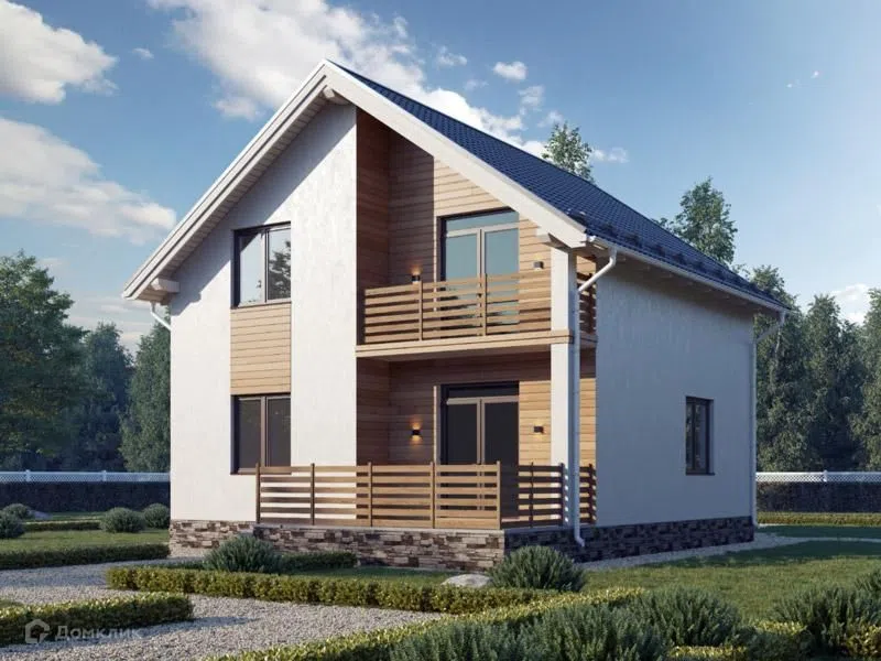 Проект дома ВИРДЖИНИЯ из материала Газобетонные блоки площадью
       120 м²,
       4 спальни,
       2 этажа