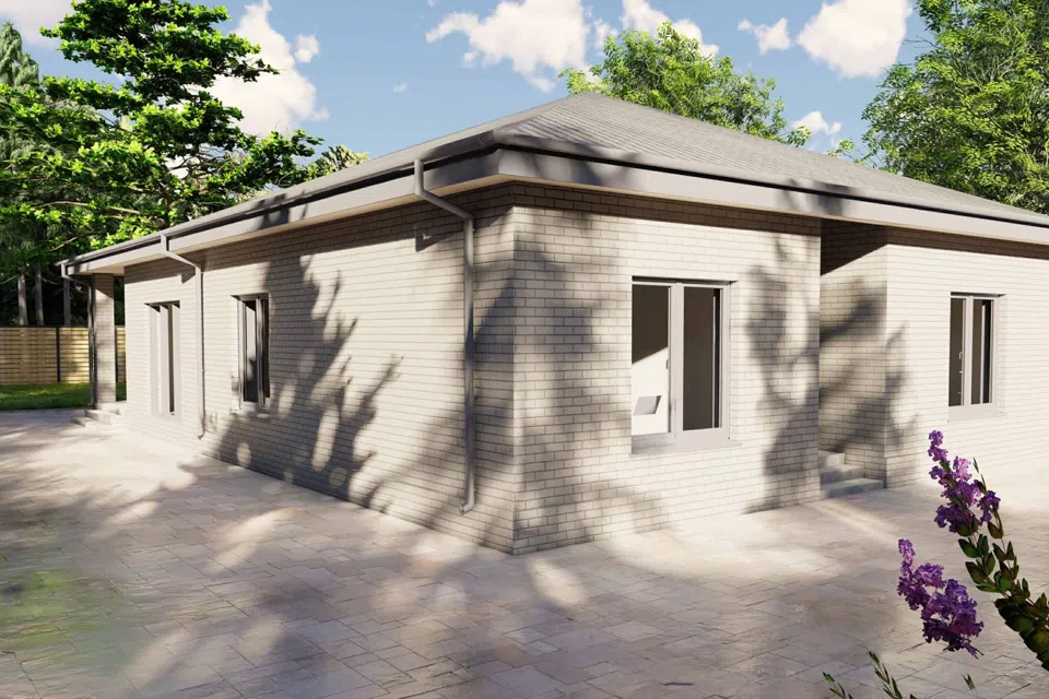 Проект дома АП 7 из материала Кирпич площадью
       149 м²,
       3 спальни,
       1 этаж