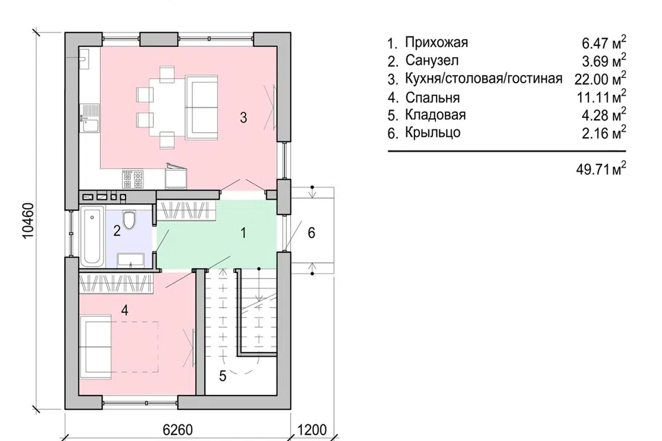 Проект дома Проект №401 из материала Газобетонные блоки площадью
       93 м²,
       3 спальни,
       2 этажа