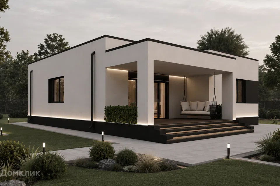 Проект дома А13 из материала Кирпич площадью
125,61 м²,
2 спальни,
1 этаж